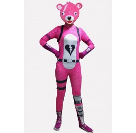 Pink Bear Jumpsuit Fortnite Halloween Costume