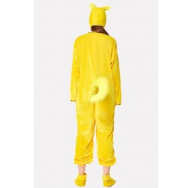 Yellow Weasel Jumpsuit Halloween Cosplay Costume