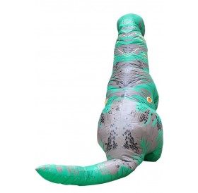Green Adult Inflatable Tyrannosaurus Costume