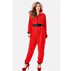 Red Santas Adults Christmas Cosplay Costume