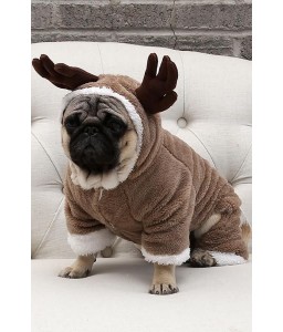 Camel Christmas Moose Pet Dog Cute Costume